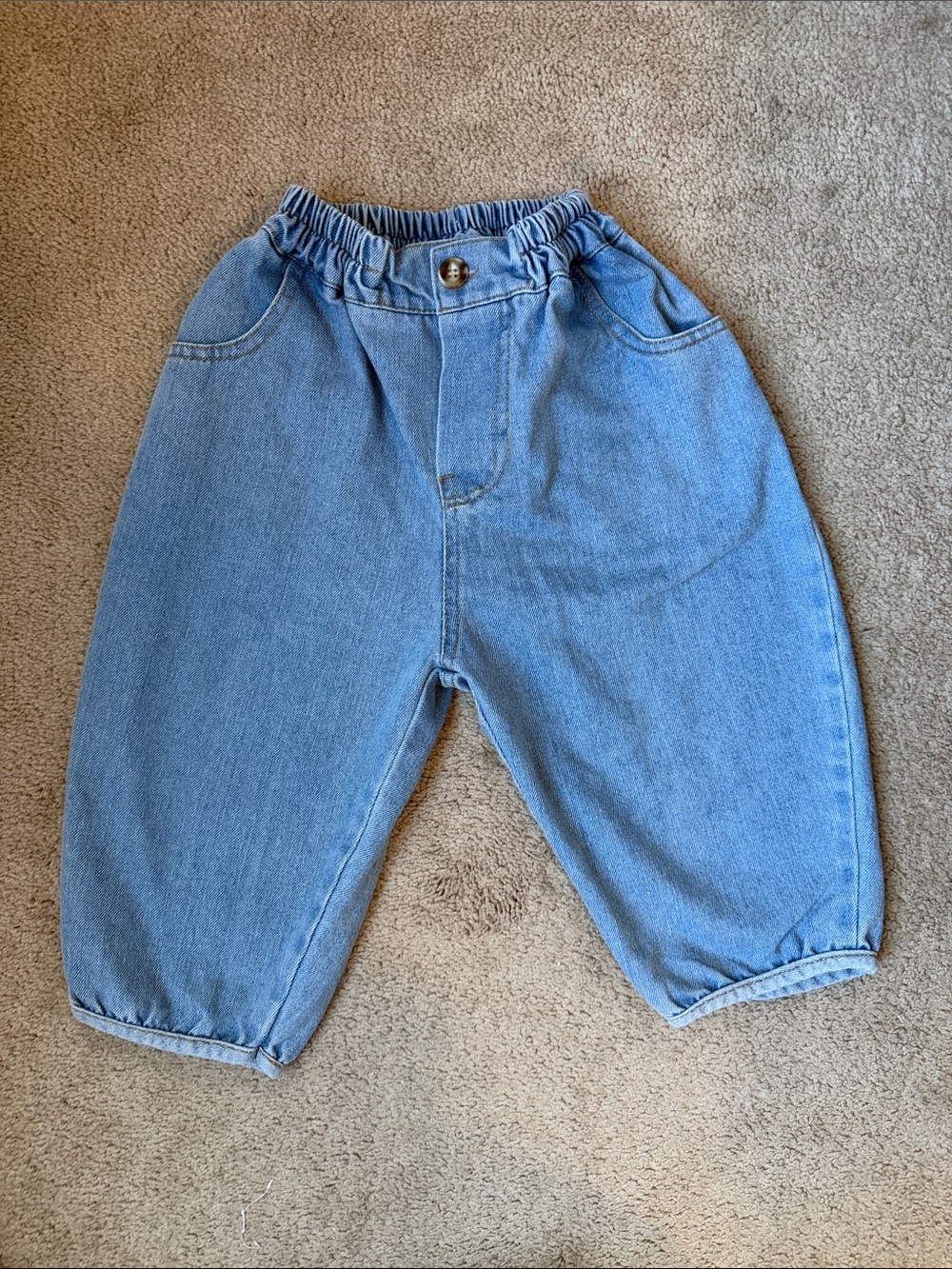 Balloon Jeans in Light Wash Fostered Collection